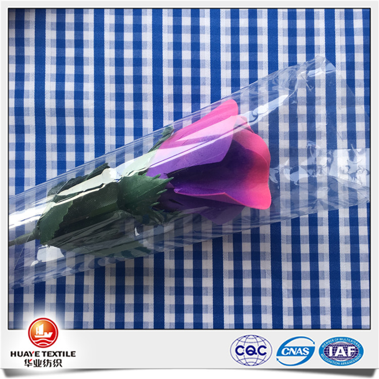 Yarn dyed mini check 100% Cotton dobby  fabric for shirt