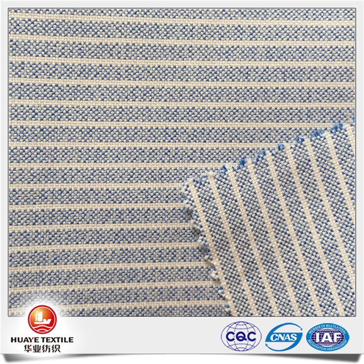 Yarn dyed 100 cotton stripe oxford shirt fabric