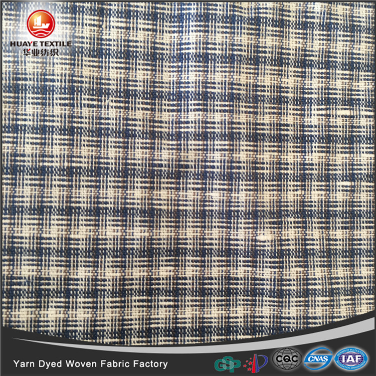 Yarn dyed cotton linen shirting fabrics