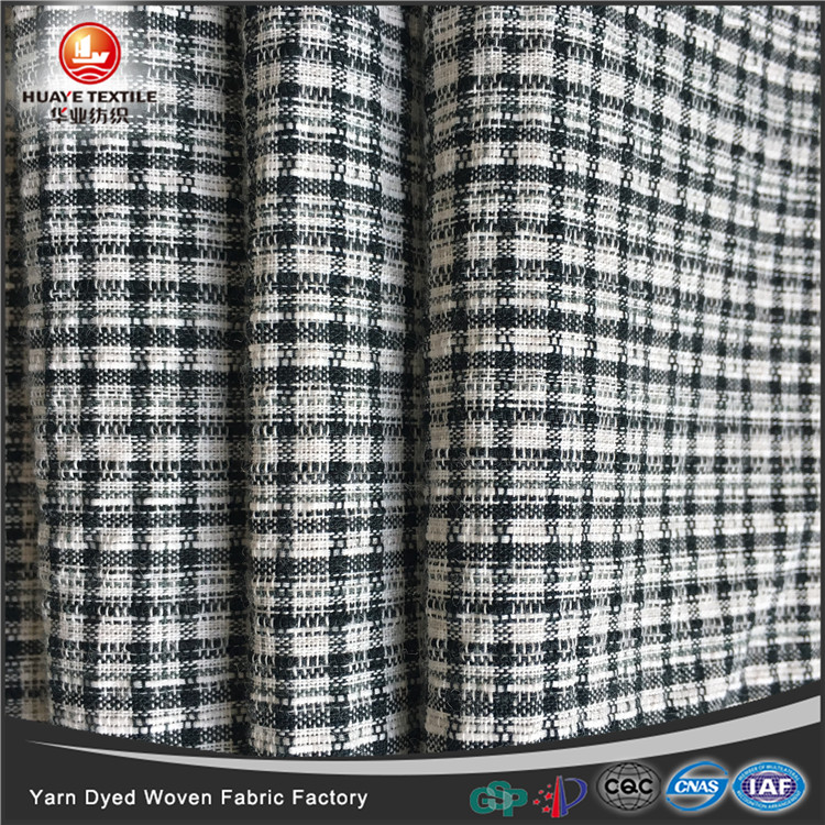 Yarn dyed TC crepe shirting fabrics