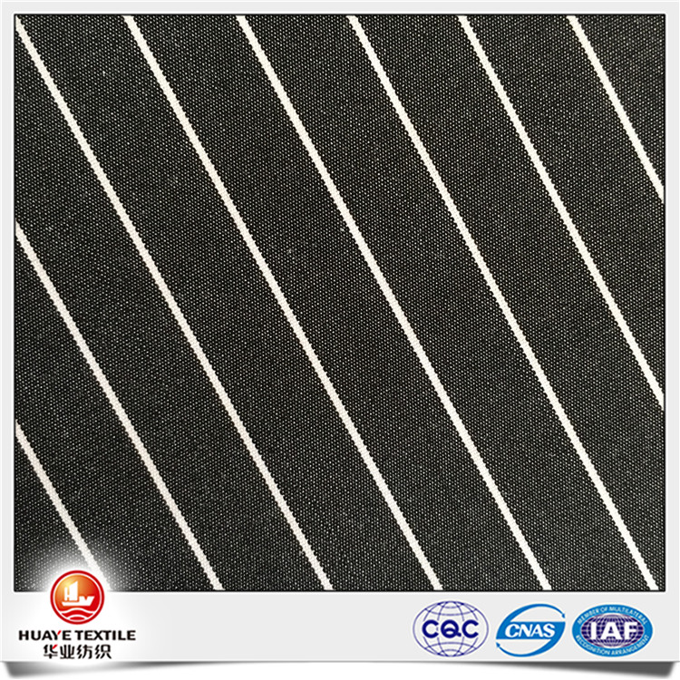 Yarn dyed stripe shirting poplin fabric