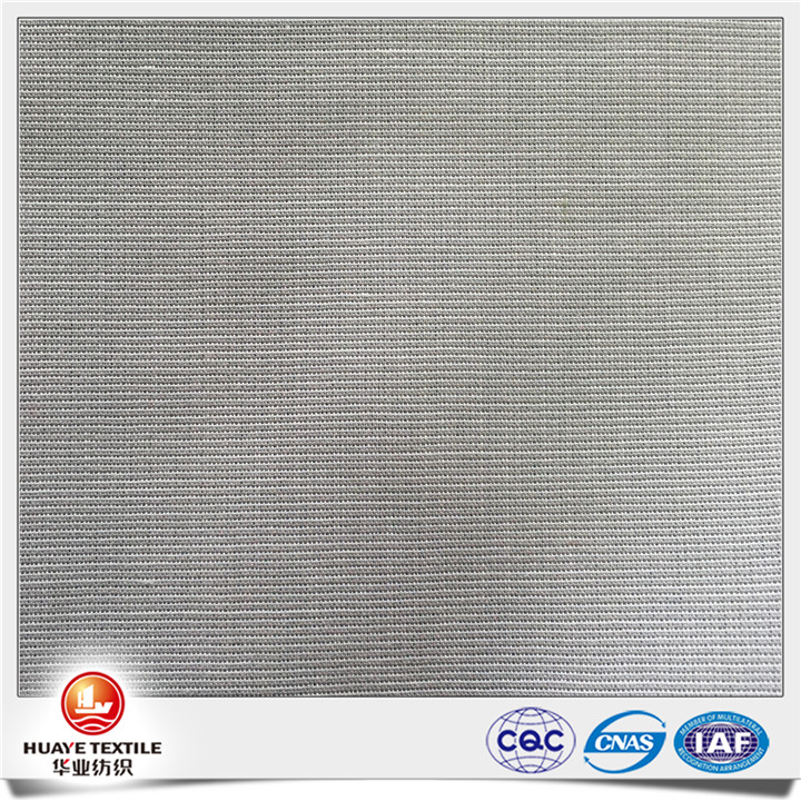 Yarn dyed CVC fil a fil shirting fabric