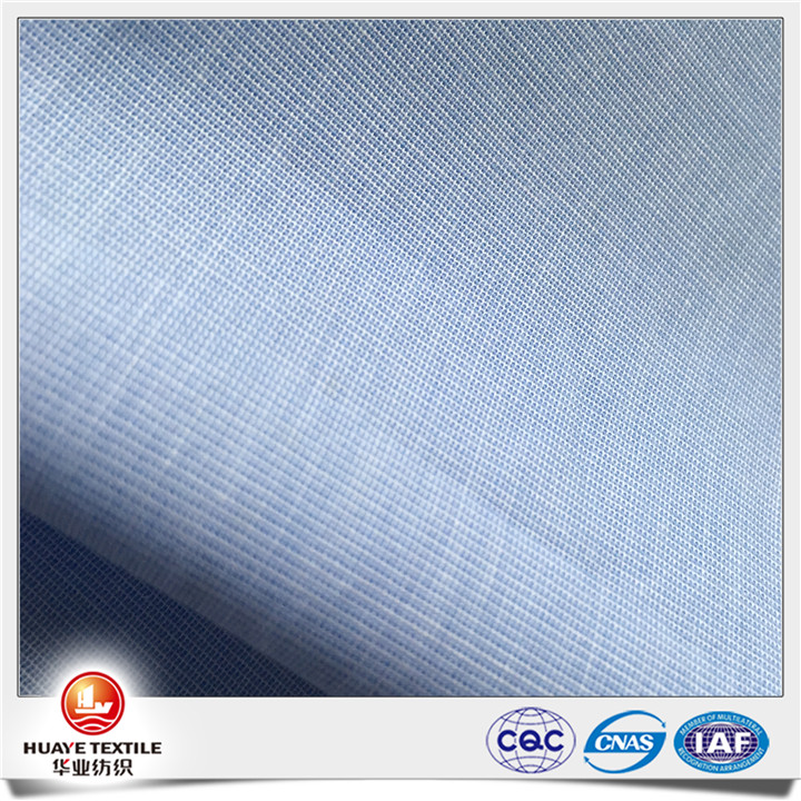 Yarn dyed 100 cotton end on end shirting fabrics