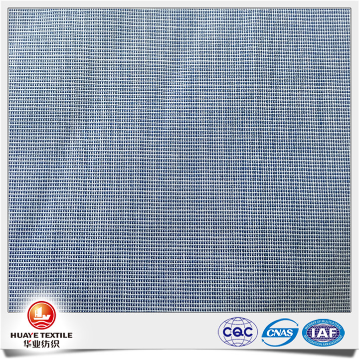 Yarn dyed CVC fil a fil shirting fabric